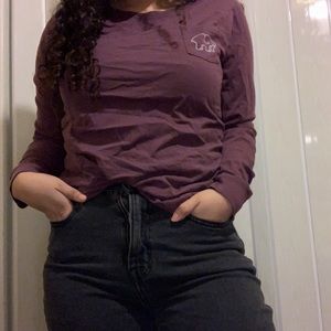 Ivory Ella Purple Long Sleeve